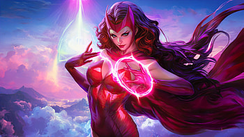 Unleashing Wanda Maximoff, wanda-maximoff, scarlet-witch, superheroes, artwork, digital-art HD wallpaper