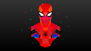 Spiderman Minimalism 2020, spiderman, superheroes, artwork, artist, minimalism, behance HD wallpaper