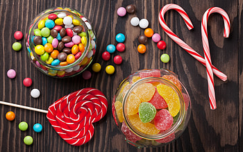 Candy, dessert, food, sweets HD wallpaper