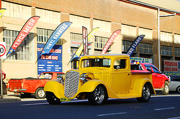 1934 Ford Utility Hot Rod, Utility, Hot Rod, Custom, 1934, Ford HD wallpaper