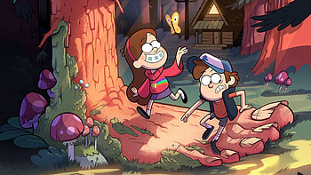 Dipper Pines And Mabel Pines Gravity Falls HD wallpaper