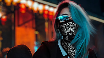 Shades Of Mystery A Colorful Disguise, sunglasses, artist, artwork, digital-art HD wallpaper
