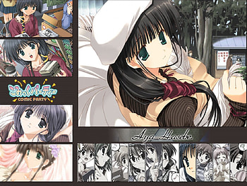 Aya, anime girl, anime, comic party HD wallpaper