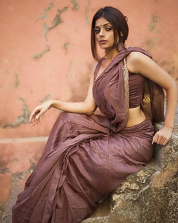 Saree Babe, people_in_nature, dress HD phone wallpaper