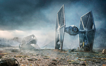 TIE fighter Star Wars HD wallpaper