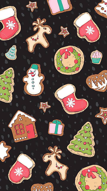 Christmas Cookies, food, cookie HD phone wallpaper