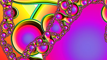 Trippy Psychedelic Fractal, trippy, psychedelic, aesthetic, Abstract, fractal HD wallpaper