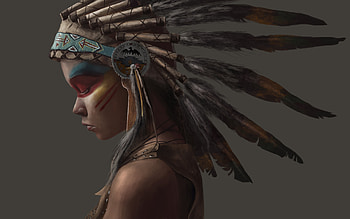 Native American, Artistic, Feather HD wallpaper