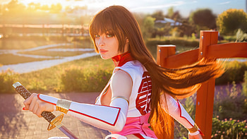Kasumi Mortal Kombat Cosplay , mortal-kombat, 2021-games, games, cosplay HD wallpaper