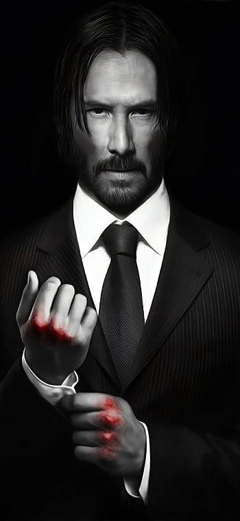 John Wick After Long Day XS, 10, X , , Background, and, John Wick Black HD phone wallpaper