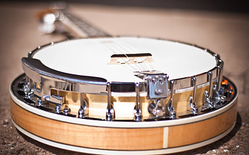 macro, Music tool banjo, Banjo music, Section music HD wallpaper