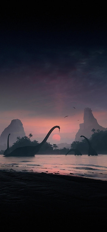 Mind-blowing ry, Dinosaur artwork, , Roaming dinosaurs HD phone wallpaper