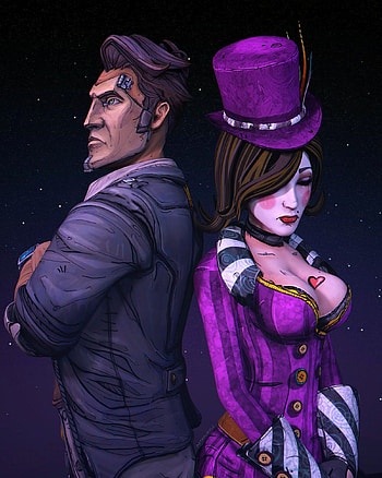 Jack and Moxxi, Handsome Jack HD phone wallpaper
