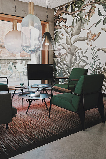 Interior, Miscellanea, Miscellaneous, Design, Room, Premises, Furniture, Chairs, Tables, Chandeliers, Armchairs, Coffee Tables HD phone wallpaper