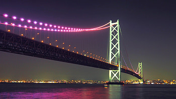 for , Akashi Kaikyo Bridge, Striking , High quality HD wallpaper