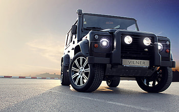 Vilner Land Rover Defender, Customized design, Premium modifications, Enhanced performance HD wallpaper