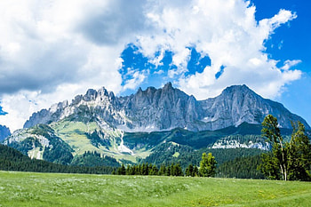 mountain field, fun, field, cool, nature, mountain HD wallpaper