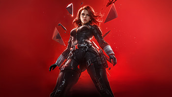 Dynamic Action Black Widow, black-widow, superheroes, artwork, digital-art, art, ai HD wallpaper