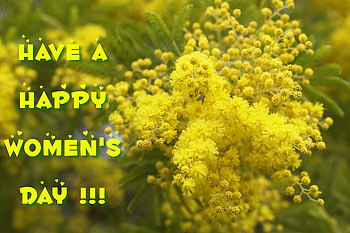 Happy Women's Day!, graphy, women day, popular, wish, abstract, yellow, nature, flowers, , 8 march HD wallpaper