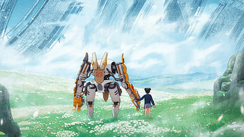 Guardian Of Innocence, robot, scifi, child, artist, artwork, digital-art HD wallpaper
