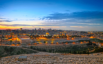 Mount of Olives, Israel HD wallpaper
