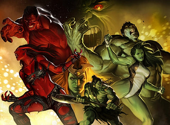 Fall of The Hulks, Marvel, Comis, Superheroes, Hulk HD wallpaper