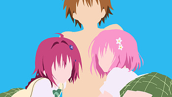 To Love Ru, Momo Velia Deviluke, Anime, Mea Kurosaki, Minimalist, Rito Yuuki HD wallpaper