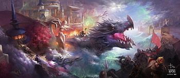 Dragon rider, instrument, fantasy, rider, frumusete, art, dragon HD wallpaper