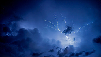 Intense thunderstorms, High-resolution , Dynamic visuals, Striking thunder HD wallpaper