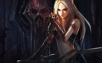 Wow Female Night Elf Rogue - - HD wallpaper