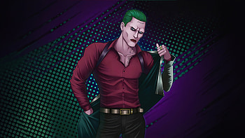 Joker Rises In Suicide Squad, joker, supervillain, superheroes, artist, artwork, digital-art, deviantart HD wallpaper