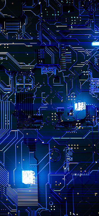 Technology Circuit Chip Mobile Background , Circuit Board HD phone wallpaper