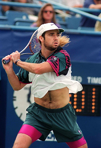1994 US Open, Andre Agassi HD phone wallpaper