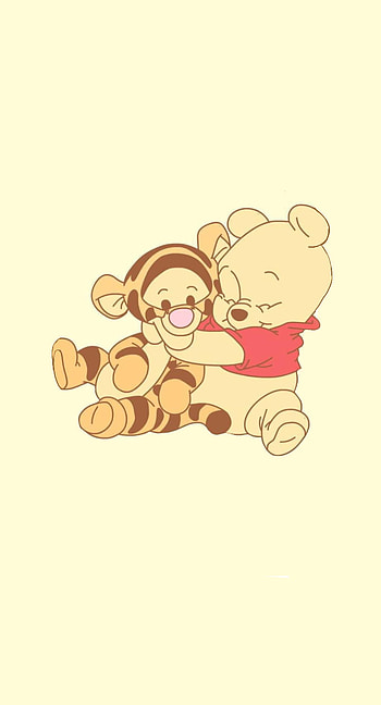 Whinnie the pooh cute, drawing HD phone wallpaper
