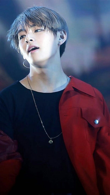 Bts V, Red Jacket HD phone wallpaper