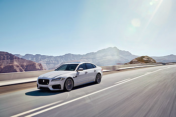 Jaguar, Cars, Traffic, Movement, Side View, Xf S, Awd HD wallpaper