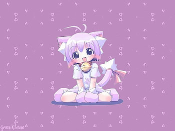 Lilac anime, anime, fantasy, girl, woman, lilac HD wallpaper