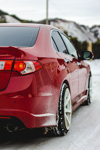 Winter, Snow, Cars, Car, Machine, Side View HD phone wallpaper