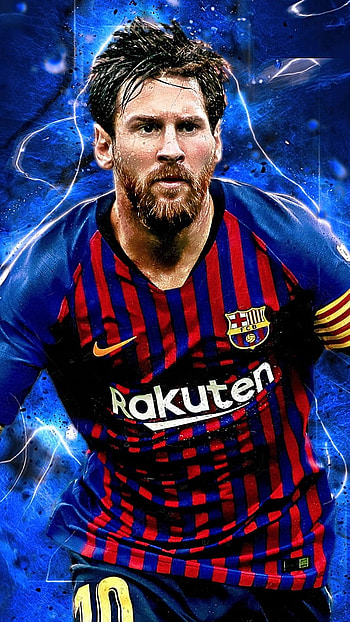 Messi, Digital Art, Sports Background HD phone wallpaper