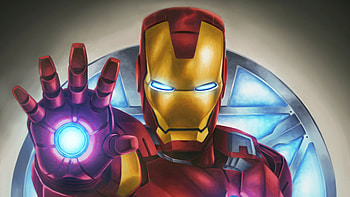 Iron Man Digital, iron-man, superheroes, artist, artwork, digital-art HD wallpaper