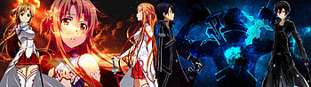 Sword Art Online, Yuuki Asuna, Anime, Kirigaya Kazuto, Multiple Display / and Mobile Backgrounds HD wallpaper
