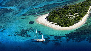 Nature, Water, Beach, Land, Island, Stranded, Shallow, Yacht, Azure, From Above, Above HD wallpaper