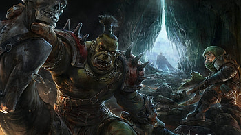 Orc , Unique visuals, Impressive art, Powerful warriors HD wallpaper