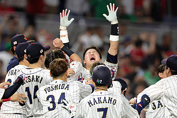 2026 World Baseball Classic: Japan Baseball National Team, Japanese, Baseball, Celebration HD wallpaper