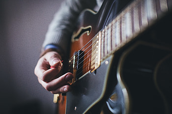 Music, Hand, Guitar, Mediator HD wallpaper