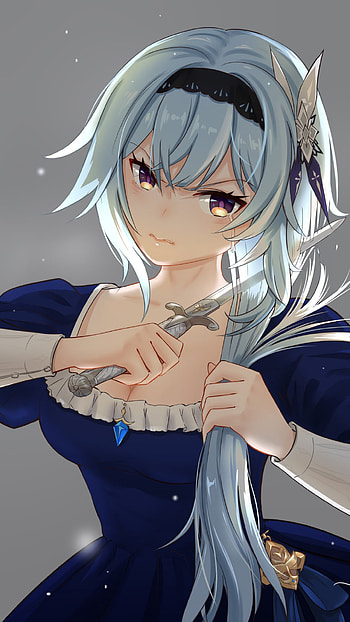 Eula (Genshin Impact), video game, Genshin Impact HD phone wallpaper