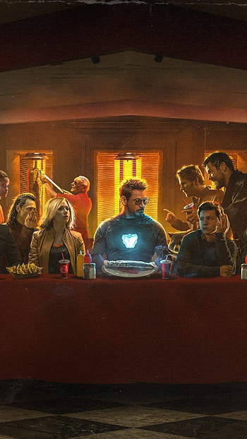 Avengers: Infinity War - The Last Shawarma, Thor, spider man, Star Lord, Iron Man, Tony Stark, Black Widow, movie, Avengers: Infinity War HD phone wallpaper
