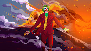 Enigma Of The Joker, joker, supervillain, superheroes, artist, artwork, digital-art, artstation HD wallpaper