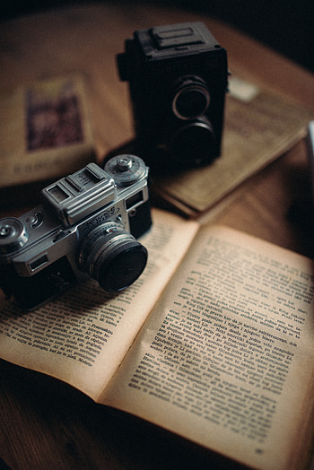 Old, Vintage, Book, Retro, Technologies, Technology, Camera HD phone wallpaper