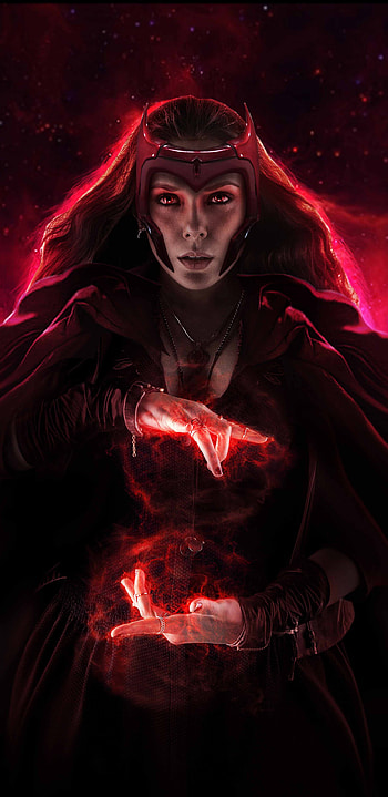 Scarlet Witch, Samsung Galaxy, , Marvel character HD phone wallpaper